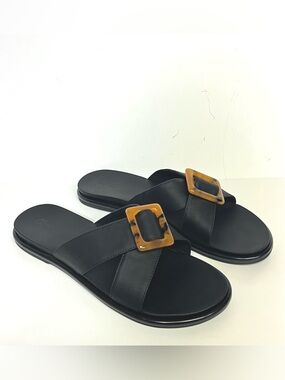 Olukai La’i Slide Sandals Women’s Size 11 Black